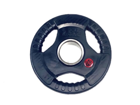 Rubber Coated Olympic Plate with Handles (Φ50) 2,5kg